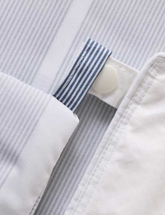 Egyptian Cotton Wide Stripe Printed Bedding Set