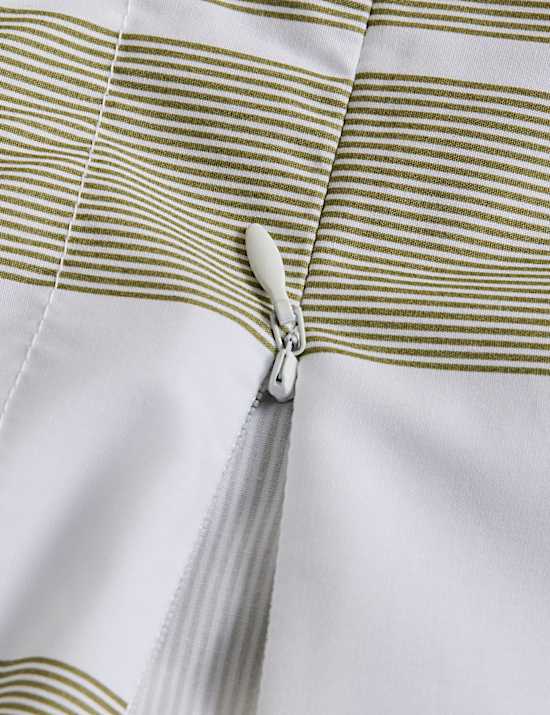 Egyptian Cotton Wide Stripe Printed Bedding Set