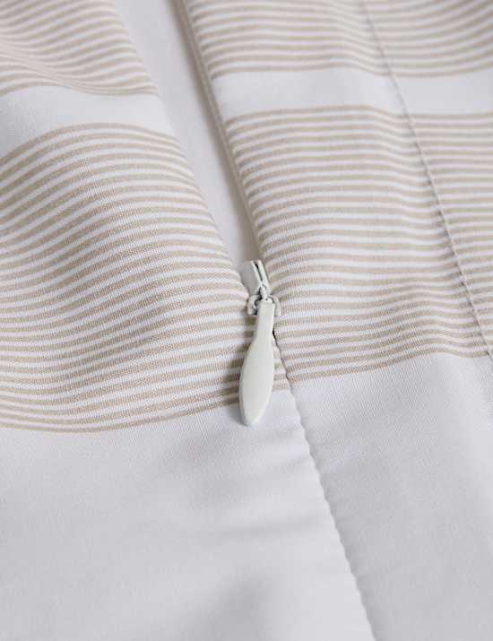 Egyptian Cotton Wide Stripe Printed Bedding Set