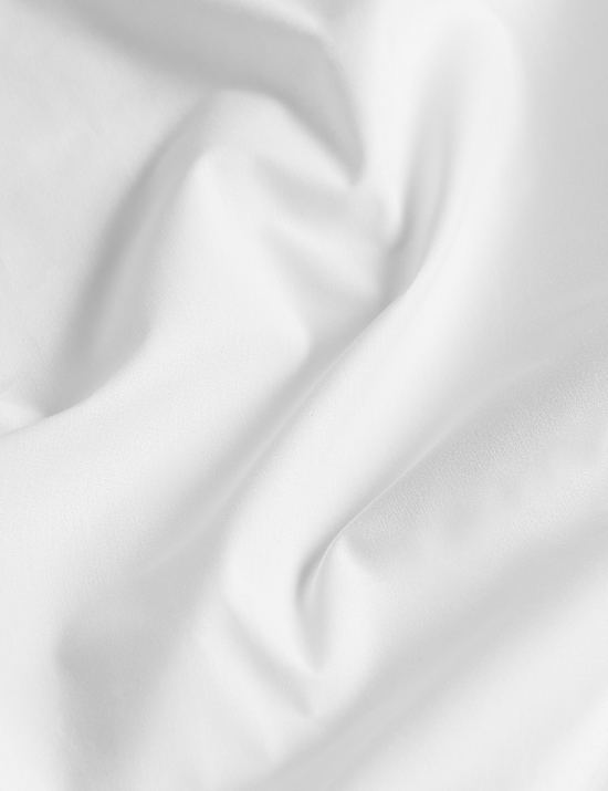 Drap-housse &agrave; bonnets profonds 100 % coton avec une densit&eacute; de tissage de 180 fils