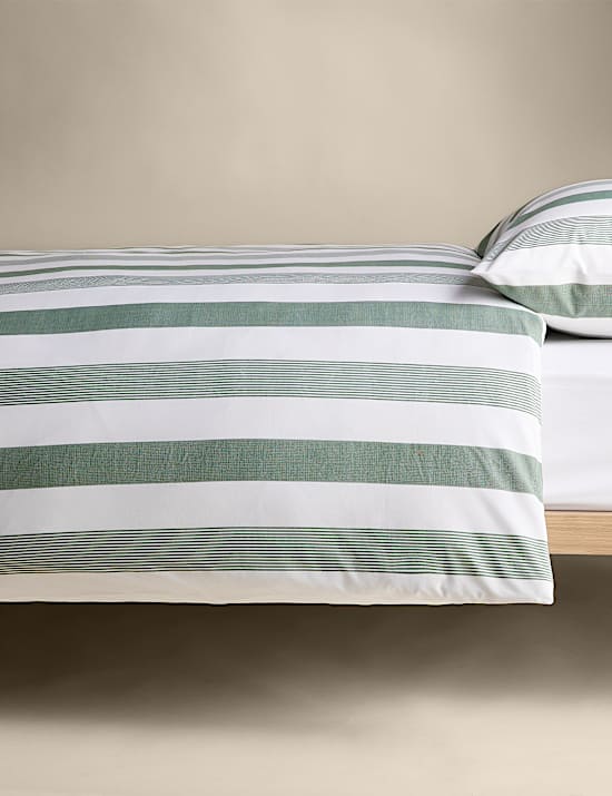 Pure Cotton Hadley Striped Bedding Set