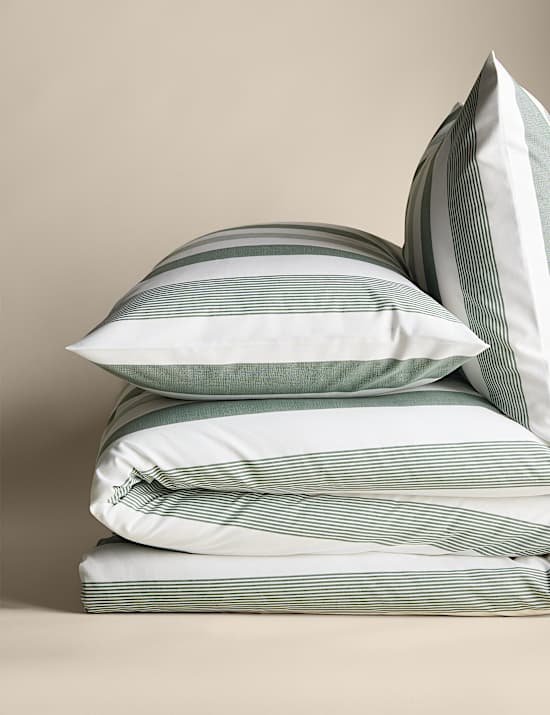 Pure Cotton Hadley Striped Bedding Set