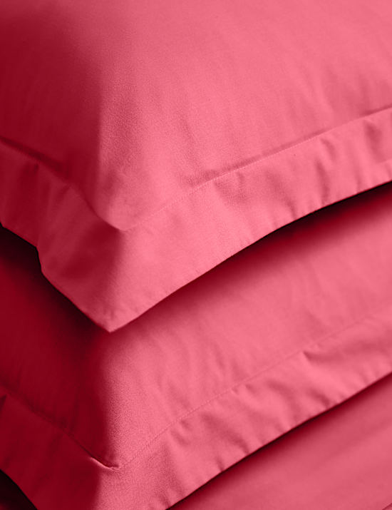 2pk Cotton Rich Oxford Pillowcases