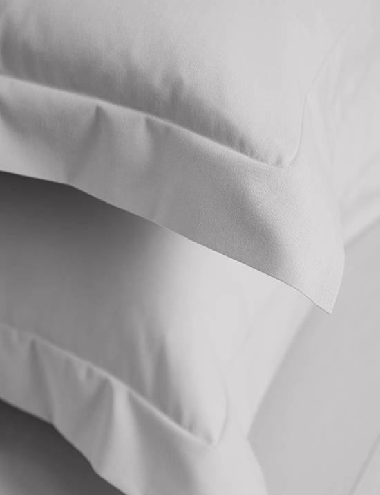 Pack de 2 fundas de almohada de algodón Oxford