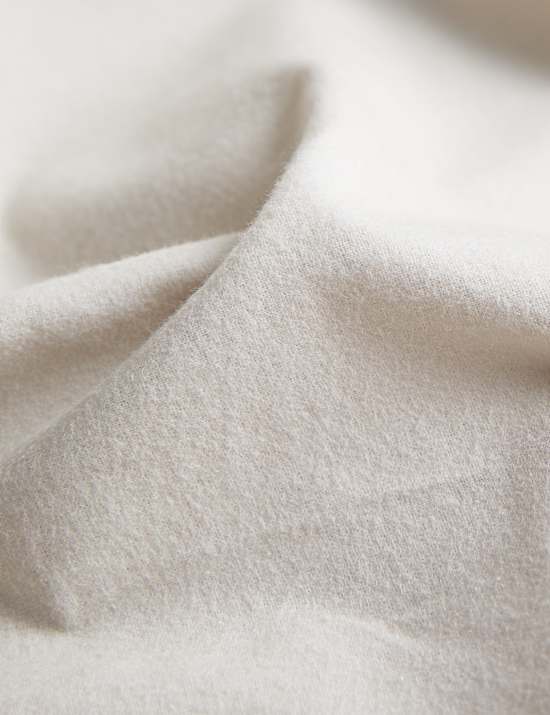 Drap-housse 100 % coton peigné à bonnets profonds