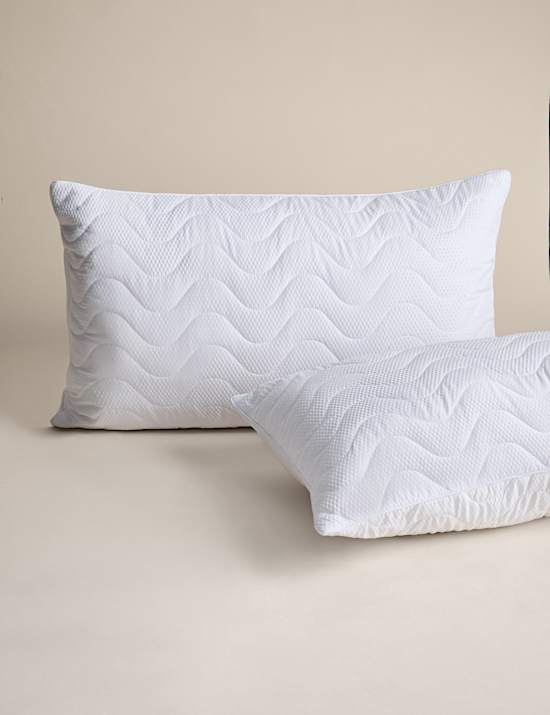 2pk Guest Essentials Medium Pillow