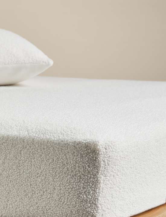 Borg Fleece Deep Fitted Sheet