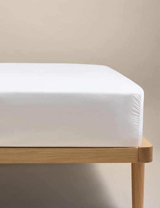 Pure Cotton 600 Thread Count Fitted Sheet