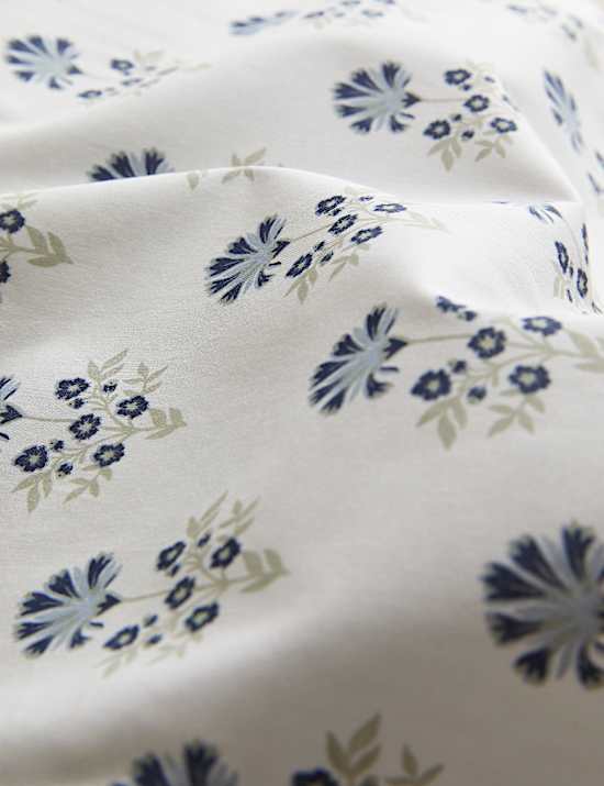 Pure Cotton Floral Ruffle Bedding Set