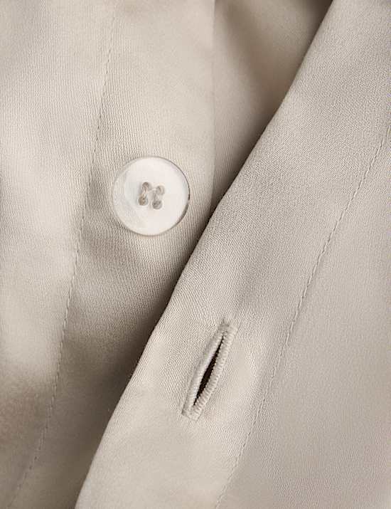 Zuiver katoenen beddengoedset met dubbele rand