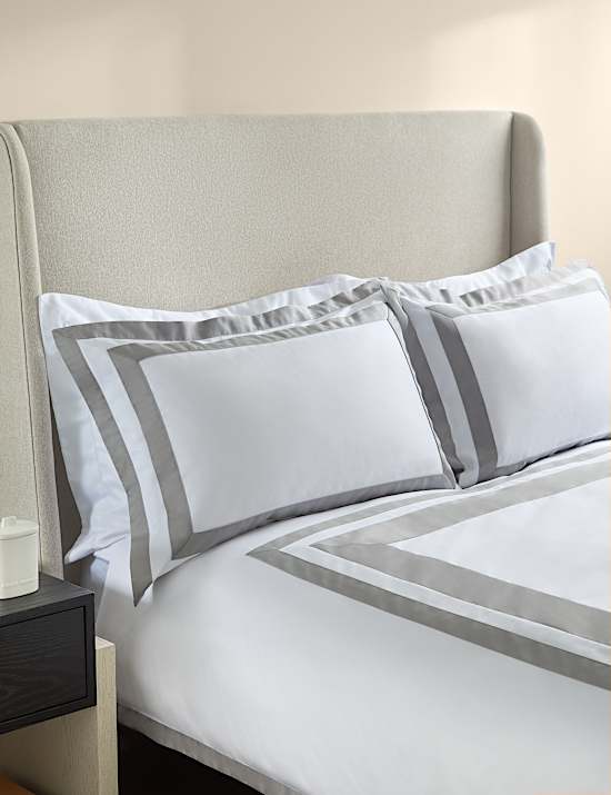 Pure Cotton Double Border Bedding Set