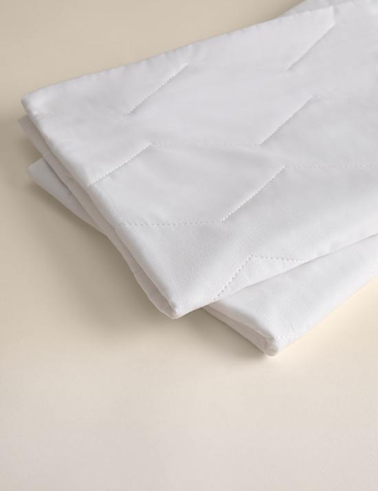 2pk Pure Cotton Pillow Protectors