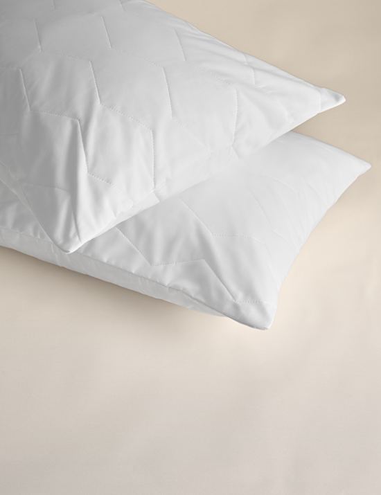 2pk Pure Cotton Pillow Protectors