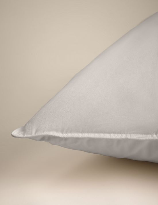 Luxury White Duck Down Medium Pillow