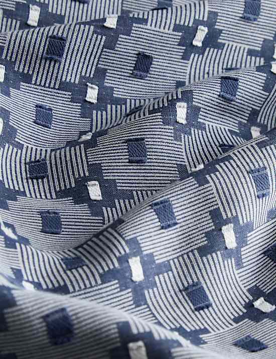 Zuiver katoenen Kanbina Dobby-beddengoedset met jacquard-motief