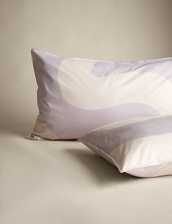 Cotton Rich Large Swirl Bedding Set