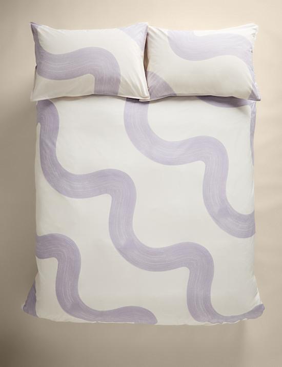 Cotton Rich Large Swirl Bedding Set
