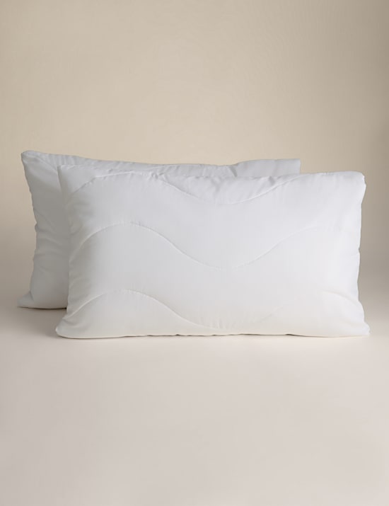 2pk Anti Allergy Plus Pillow Protectors