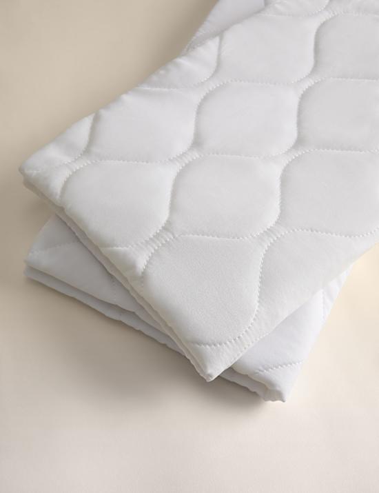 2pk Fresh & Cool Quilted Pillow Protectors