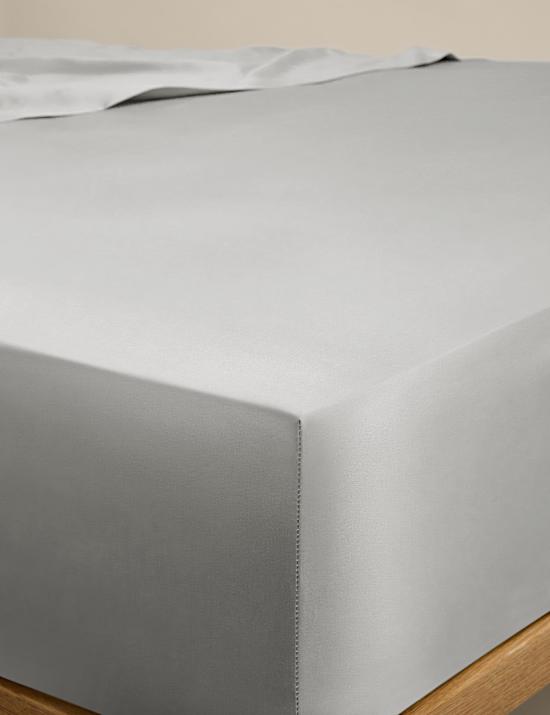 Egyptian Cotton 400 Thread Count Silky StayPut Fitted Sheet