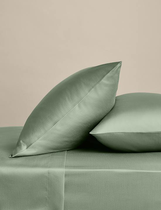 2 Pack Egyptian Cotton 400 Thread Count Silky Pillowcases