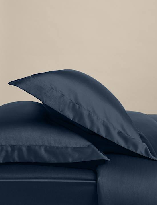 2 Pack Egyptian Cotton 400 Thread Count Silky Oxford Pillowcases