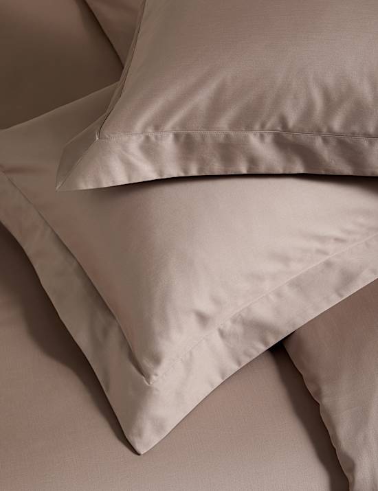 2 Pack Egyptian Cotton 400 Thread Count Silky Oxford Pillowcases