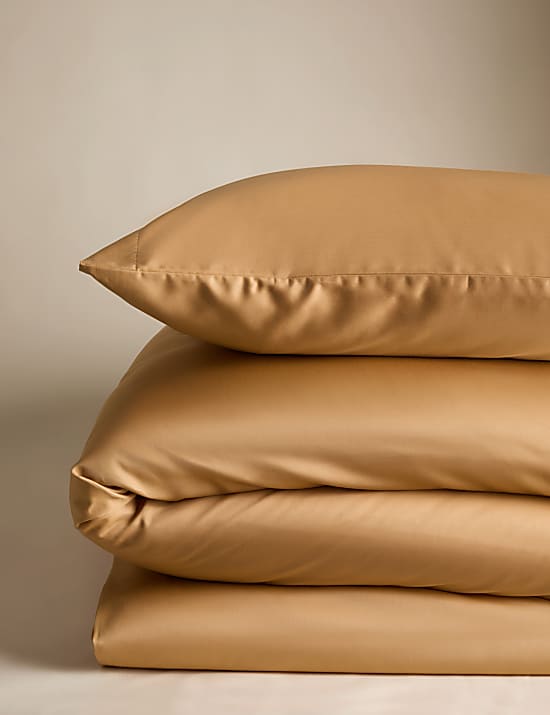 Pure Cotton Sateen 400 Thread Count Bedding Set