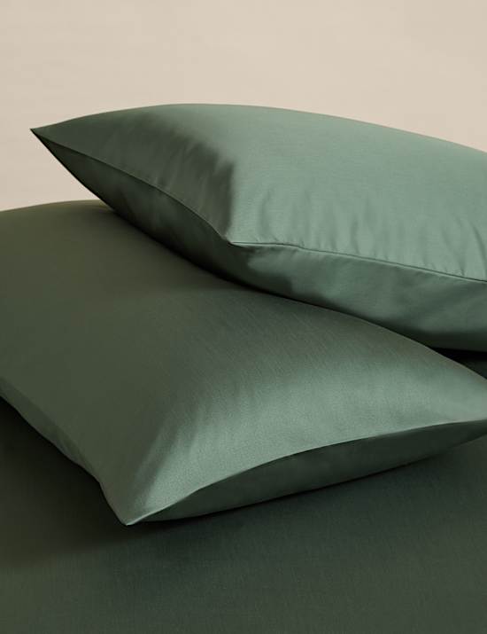 Pure Cotton Sateen 400 Thread Count Bedding Set