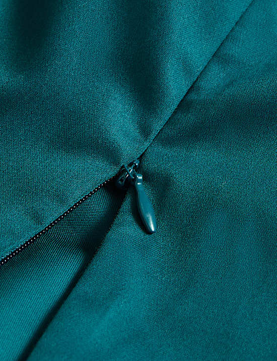 Parure de lit 100 % coton satiné d'une densité de tissage de 400 fils