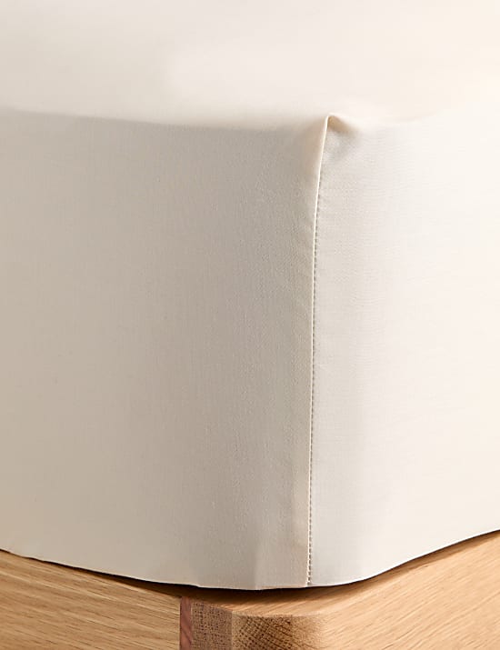 Diep hoeslaken van Egyptisch katoen en satijnweefsel, draaddichtheid 400