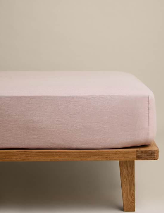 Pure Linen Deep Fitted Sheet