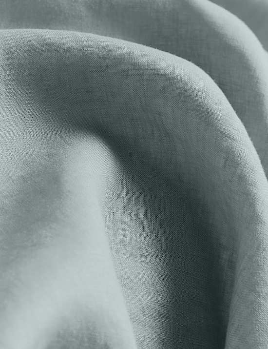 Drap-housse 100 % lin &agrave; bonnets profonds