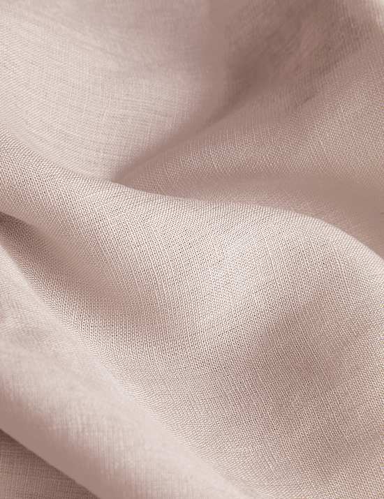 2pk Pure Linen Standard Pillowcases