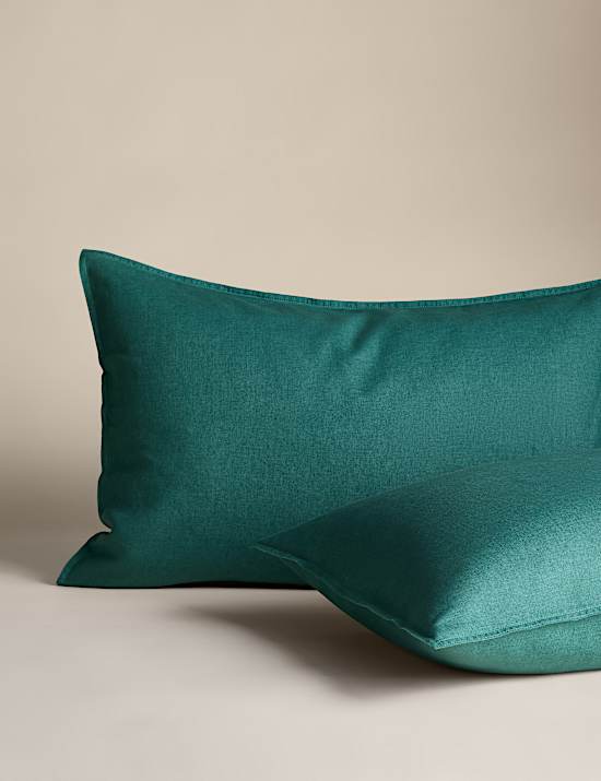 Pack de 2 fundas de almohada est&aacute;ndar en 100% lino