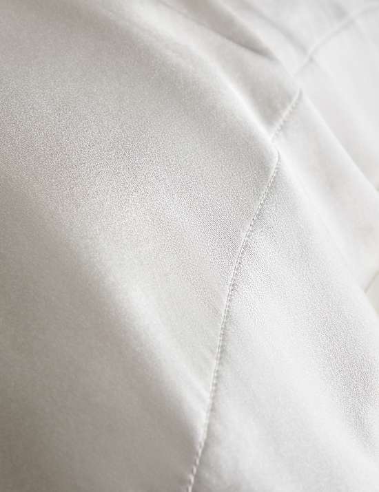 Funda de almohada tamaño King 100 % seda de morera