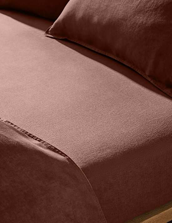 Pure Linen Extra Deep Fitted Sheet