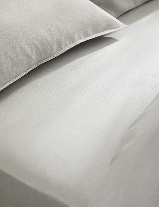 Pure Linen Deep Fitted Sheet