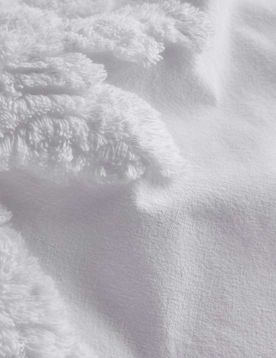 Pure Cotton Tufted Palm Bedding Set