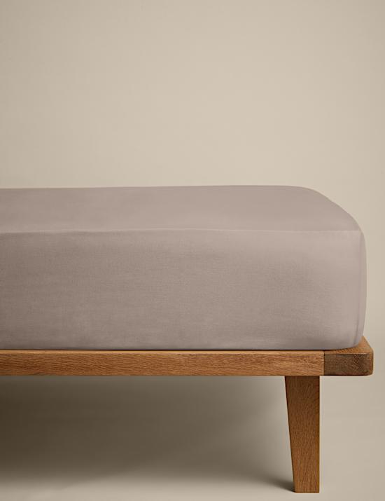 Cotton Rich Deep Fitted Sheet