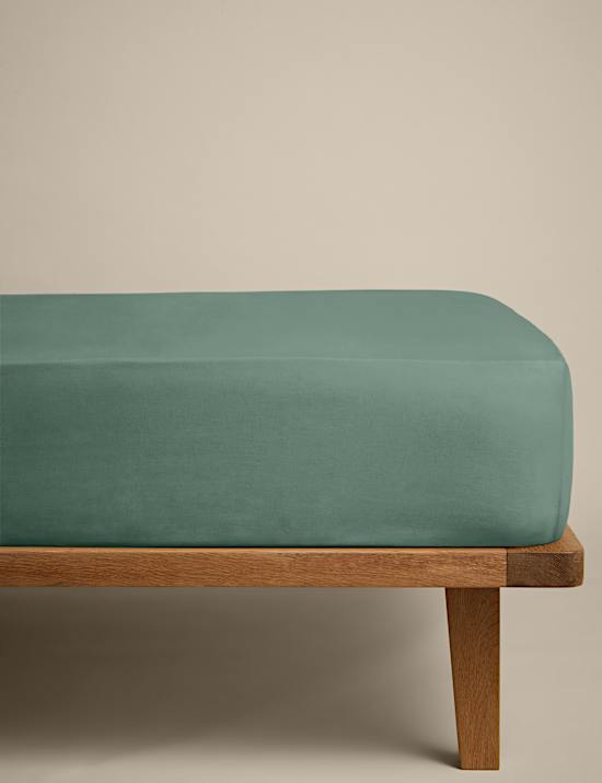 Cotton Rich Deep Fitted Sheet