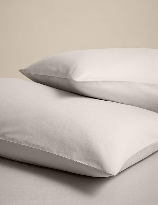 2 Pack Cotton Rich Pillowcases