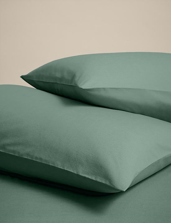 2 Pack Cotton Rich Pillowcases