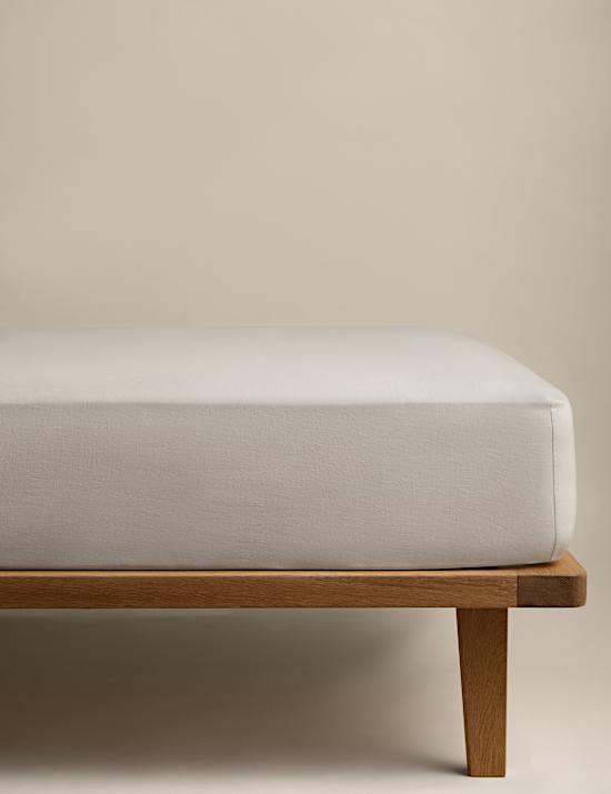 Pure Linen Deep Fitted Sheet