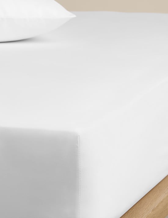 Egyptian Cotton 400 Thread Count Crisp Fitted Sheet