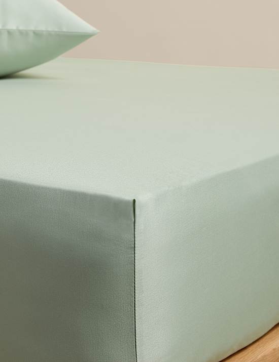 Egyptian Cotton 230 Thread Count Silky Deep Fitted Sheet