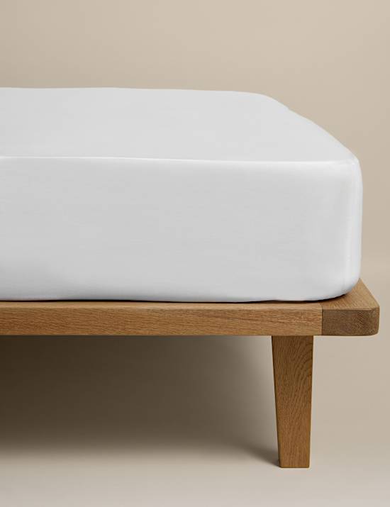 Egyptian Cotton Sateen 230 Thread Count Deep Fitted Sheet