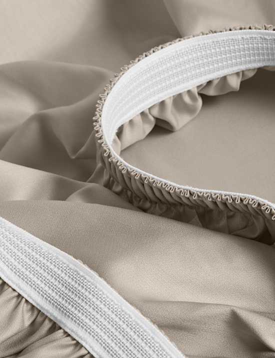Egyptian Cotton 230 Thread Count StayPut Fitted Sheet