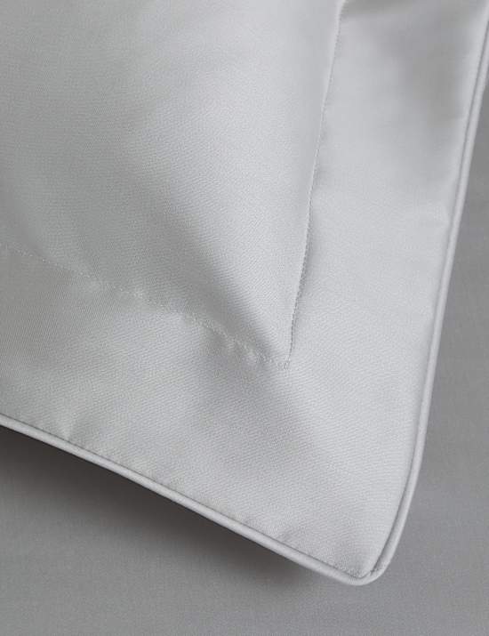 Taies d'oreiller Oxford soyeuses en coton &eacute;gyptien avec une densit&eacute; de tissage de 230 fils