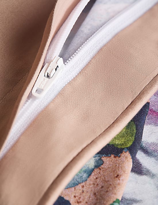 Sateen Wild Meadow Pink Bedding Set